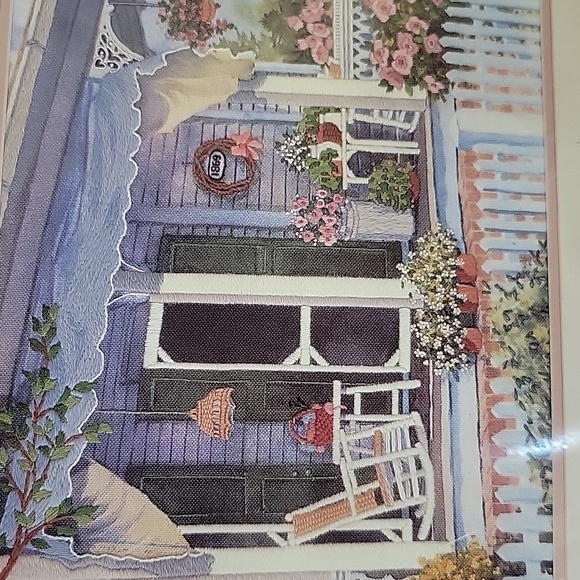 Gallery Collection Crewel Embroidery Kit Bed and Breakfast Scene New Unopened - Picture 3 of 8